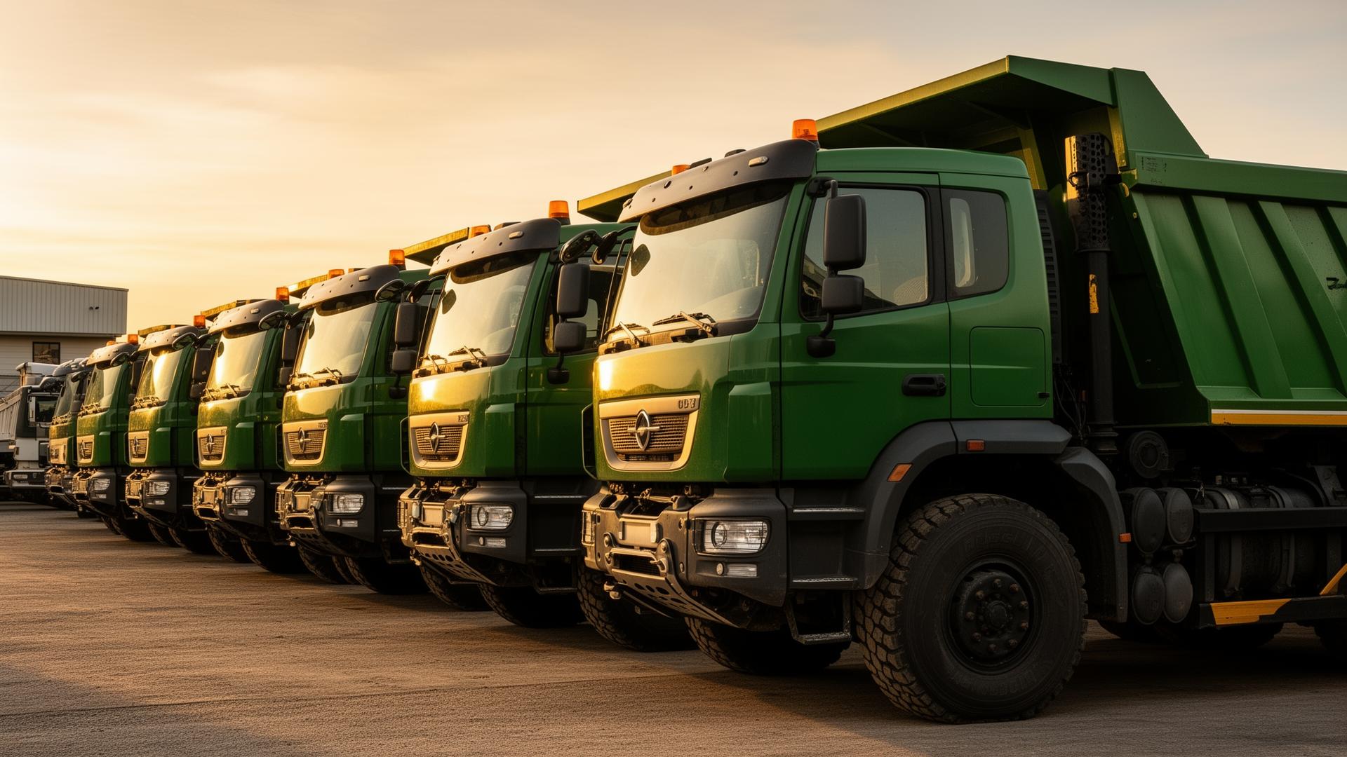 Sebest Inc fleet of commercial trucks